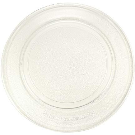 HQRP 16 Glass Turntable Tray Compatible with GE WB49X10166 CT9800SH1SS JK3800DH1BB JT3800DH1BB PK7800EK1ES PSB1200NBB01 PSB2200NBB01 PT7800EK4ES Microwave Oven Cooking Plate 16-inch 406mm WB49X1O166