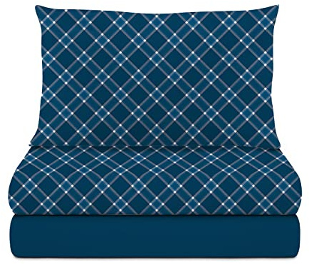 KASANOVA LETTO SINGOLO COMPLETO BLU 443