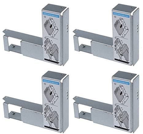 Evenden 4 adattatori da 2,5 a 3,5 per vassoio SAS/SATA 9W8C4 Y004G F238F/G302D/X968D, 750054144