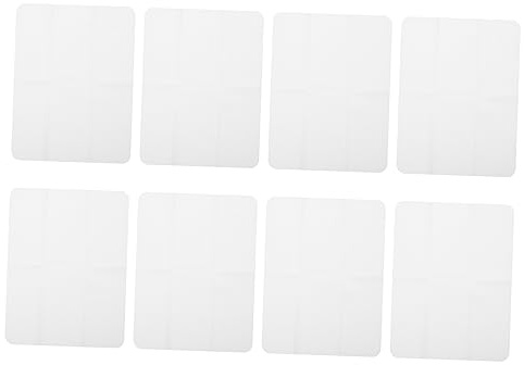 Paño de Limpieza para Lente de Cámara Blanco de Poliéster 8 Piezas | Pantallas Electrónicas, Uso Doméstico Llevar en Bolsa, Ligero Secado Rápido