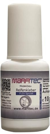 marfitec © Modellbau Reifenkleber 10g - Flex - Pinsel-Flasche