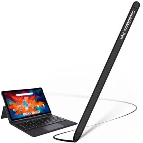 BAILI Fold6/Fold5 Stylus Pen, Samsung s Pen PRO Replacement, Penna per Tablet per Samsung Galaxy Z Fold6/Fold5Z Fold 4, Input Pens per Galaxy Tab A9+ Compatibile con Pads/Lenovo/Android/iOS-Nero