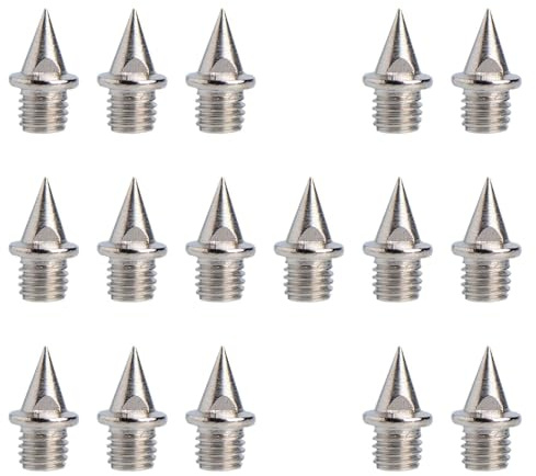 FLCPJGV 16 clavos de repuesto para zapatillas de atletismo, de acero, ligeros, de 7 mm, para pista y campo, para competición