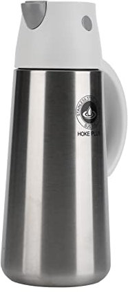 KIMISS Botellas Dispensadoras de Aceite, Olla de Aceite de Acero Inoxidable Opaco Antioxidante 316 Acero 750ML Botella de Condimento de Acero Inoxidable Automática Apertura y Cierre