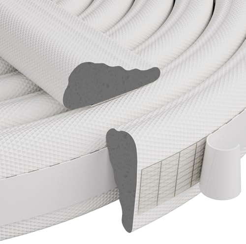 118 Inch Wedge-Shape Weather Stripping Door Seal,Windows and Doors Insulation for Winter,Self Adhesive Insulation Tape for Exterior Front Door,Noise Cancelling,Draft Seal Blocker,White