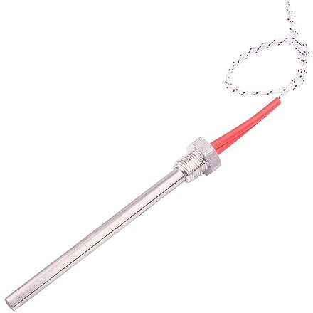 Genérico fengpeng Encendedor de 220 V for Estufa pellets Madera con Varilla Caliente, Calentador Tubular eléctrico M16 x 1,5, 10 140/150/170 mm, 300 W/350 W, SUS304(300w 10x150mm)