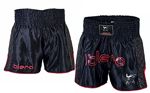 Islero Muay Thai Fight Shorts MMA Kick Boxing Grappling Martial Arts Gear UFC Men (X-Small)