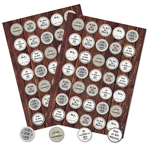 70 Weihnachts Sticker Sprüche klein 3 2 cm für Geschenk Karten Liebe Geburtstag schwarz grau pos – Basteln Muttertag | Aufkleber Hochzeit Valentinstag
