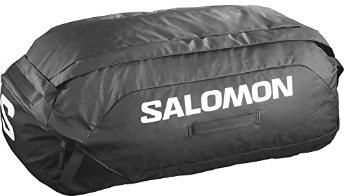 Salomon Duffel 70 Sac de Voyage sans Roulettes Unisexe, Fabriqué avec des Matériaux Ultra Durables, Noir