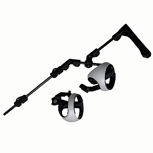HMHAMA VR-Controller, magnetische Halterung, kompatibel mit PS VR2, VR-Griff-Spielstabilisator, erhöht das Shooter-Spielerlebnis, VR-Griff-Zubehör für FPS-Spiel