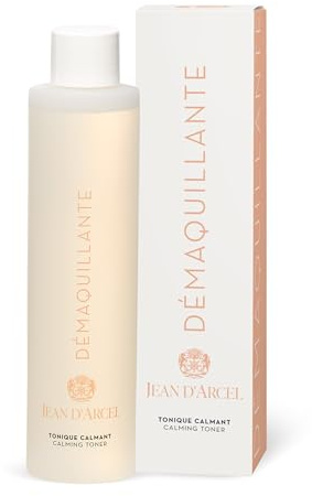 JEAN D'ARCEL DÉMAQUILLANTE tonique calmant – Beruhigender Anti-Rötungen-Toner für sensible Haut – Mit Centella Asiatica & Safran – Calming Toner – 200 ml