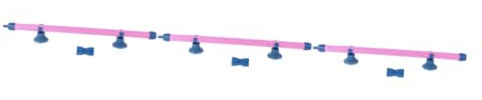 FOMIYES 3 Stücke 10 Blase Aquarium Bubbler Aquarium Blase Streifen Air Stein Mit Tassen