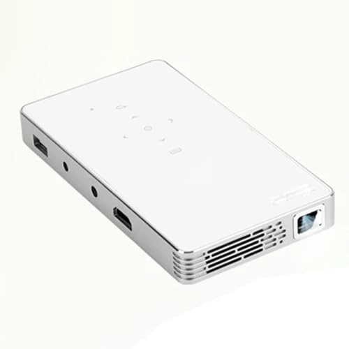 Mini proyector 5000mAH Batería VideoProyector Cine Teatro Portátil Android IOS Teléfono 1080P 4K Video (D) pequeño regalo