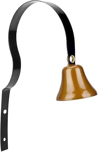 YAYY Shop Keepers Bell, antique doorbell,Loud Clear shopkeepers bell for door opening, golden
