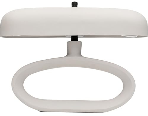 Kare Design Tischlampe Suki, Weiß, 26cm Höhe