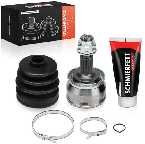 Frankberg Gelenksatz Antriebswelle Vorderachse Radseitig 1603403 | Kompatibel mit Corsa D S07, Corsa D Kasten/Hatchback S07, Punto Kasten/Hatchback 188, Punto 188, Grande Punto 199