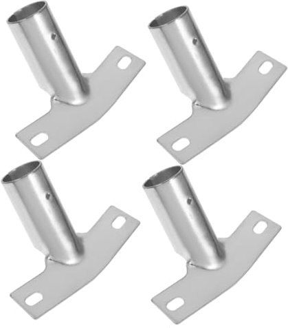 FOMIYES 4pcs Sweeper Replacement Handles Cleaning Brush Tips for Broom Poles Handle Adapter for Telescopic Pole Household Cleaning Tools