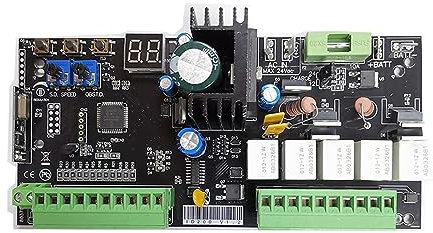 Placa de circuito para motor de puerta Tablero de tipo Universal de 12V/24V for abridor de puerta oscilante de brazos dobles automático, Panel de tablero de Control, de centro de Control inteligente P