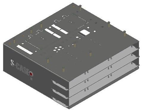 S-CASE 5 ATX Server CASE PC, SERVER, 9 drives, storage, CHIA