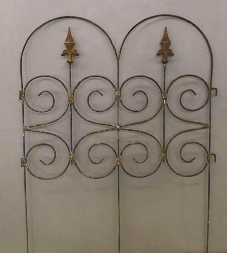 Gabella Beeteinfassung BeetZaun Rasenkante Zaun Barcelona Rost 65 x 81 cm