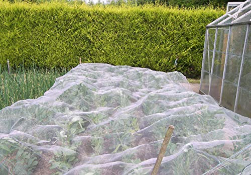 Agralan Enviromesh Fine Insect Garden Allotment Vegetable Netting Mesh - Many (3.6m x 10m)