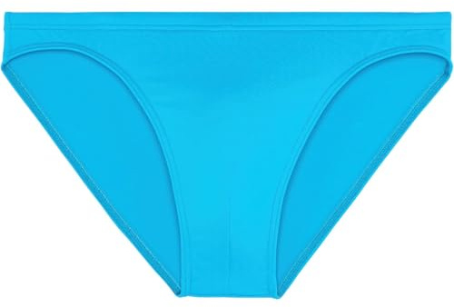 HOM Homme Slip De Bain Micro Sea Life Swim Briefs, Bleu, M EU