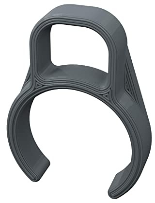 Poolabdeckungsclip für 44, 40, 35, 30 mm Schiene (z. B. Intex), Zeitsparer, Windschutz, Grau