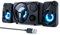 KJIXYUNG PC Speaker with Subwoofer, USB Powered Mini 2.1 Stereo LED Multimedia Gaming Speaker with Bluetooth USB Compatible with Computer, Desktop, Laptop