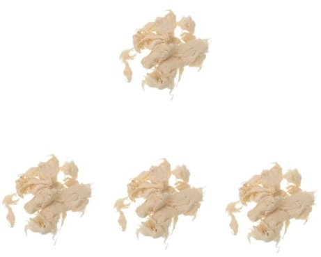 Tofficu 4stücke Handgemachte Papierzellstoff Naturpapier- Für Bastelprojekte Traditionelle Papierherstellung Kreativität Und Handwerk Fördern