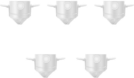 Filtro de café reutilizable portátil gotero de café sin papel con brazos, gotero de café individual de acero inoxidable plegable