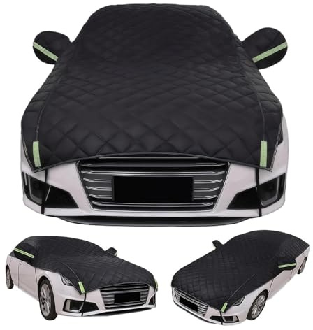 Hagelschutzplane Auto Für Seat/Cupra Formentor 2020-2024,Hagelschutz Auto,Autoabdeckung Hagelschutz,Halbgarage Abdeckung Wasserdicht Atmungsaktiv,UV Beständig Und Reißfest w0509xbz