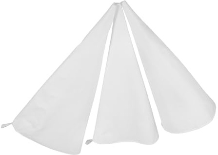 OUNONA 3pcs Thickened Piping Bags for Cake Making Reusable Pastry Bags Baking Tools for Cupcake Decorating and Baking Accessories