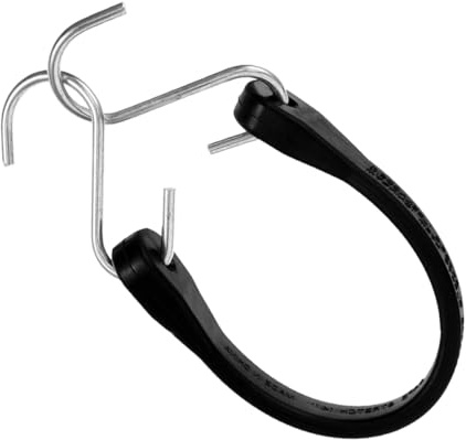GANAZONO Cinghie Elastiche con Ganci in Gomma Strap Resistenti per Teloni e Carico Auto Rimorchi e Campeggio Regolabili e Facili da Usare per Fissaggio Sicuro