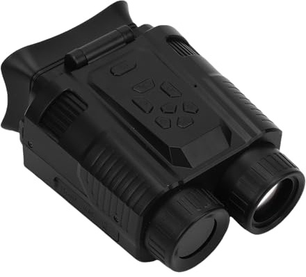 ASHATA Caméra Jumelles Numérique 64MP, Caméra de Jumelles WiFi Zoom 4K HD 28X avec Batterie 3600mAh 15 Filtres pour L'observation des Oiseaux Photographie en Plein Air