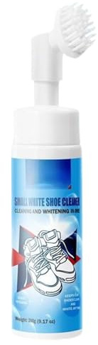 Shoe Cleaner Kit, Cleaning 260g Long-Lasting | Tennis Shoe Cleaner Built-In Brush - for Daily Travel Adult Athlete Repair Care Maintenance Fabric Canvas Boot