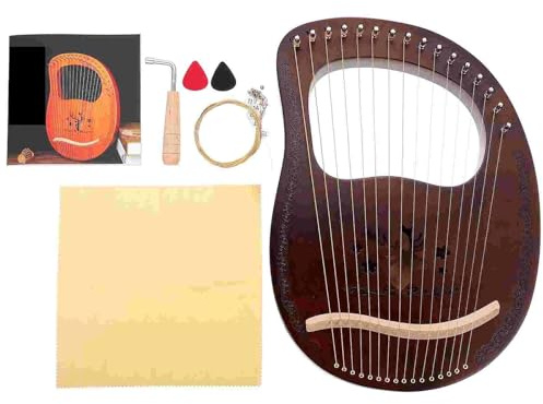 Harfe 1 Set Kinder Retro 16-Ton Leier Harfe Holz String Instrument Musik Instrumente