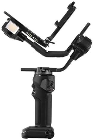 Compatible for DSLR and Cinema Camera Gimbal Stabilizer with Bluetooth Control, Fill Light and Touchscreen(CRANE 4)