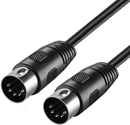 cablepelado Câble stéréo AUDIO DIN 5 broches mâle 2 m noir