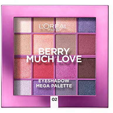 L'Oréal Paris Lidschatten-Palette, Berry Much Love, 17 g