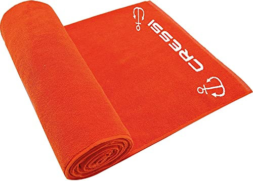 Cotton Frame Beach Towel Tangerine 90x180cm