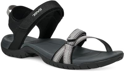 Teva Verra vandringssandaler för kvinnor med öppen tå, Svart Antiguous Svart Multi Abml, 37 EU