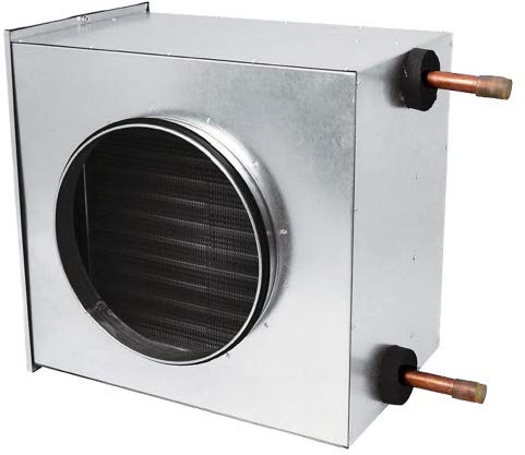 Heizregister • Wärmetauscher • Rohrheizung • Warmwasser Register DN Ø 200