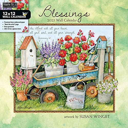 WSBL Blessings 2023 Wandkalender 30,5 x 30,5 cm (23997001736)
