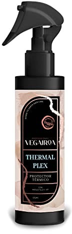 VEGAIROA - Thermal Plex - Spray protector Térmico Capilar - Cabello protegido frente al Calor de Temperaturas hasta 220 ºC - Fijación y Brillo - Peluquería Profesional Vegana - 150ml