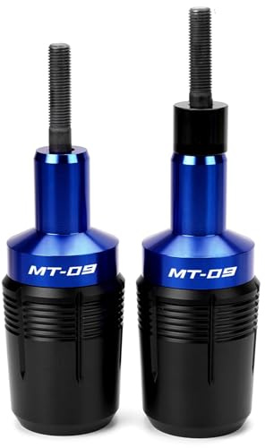 Motorrad Sturzpads Rahmen Schieber Sturzschutz Für MT09 TRACER9GT 2025 2024 MT-09 SP 2021 2022 2023 zubehör MT09 Tracer Crashpads Protektoren (Blau)