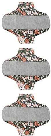 Assorbenti Mestruali Riutilizzabili, Assorbenti Mestruali in Tessuto Lavabile, 3 Pezzi, Riducono le Malattie, Delicati Sulla Pelle per le Donne per l'uso Quotidiano (Tipo 2)