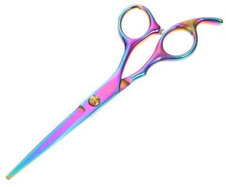 Healeved Forbici Professionali Per Parrucchieri Acciaio Inossidabile Strumento Per Taglio e Pratico Per Famiglie e Saloni Adatte Tutti Tipi Di Comode Da Impugnare