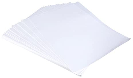 Operitacx 100stücke Sublimationspapier Weiß Für Tintenstrahldrucker Wärmeübertragungspapier Transferpapier Für Textilien
