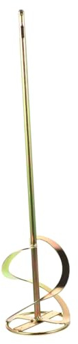 VALICLUD Electric Drill Paint Mixer Stirring Stick Attachment for Cement Mud Plaster Mixing Hex Shank Rod for Standard Drill Bits Heavy-Duty Tool for Efficient Paint and Grout Stirring