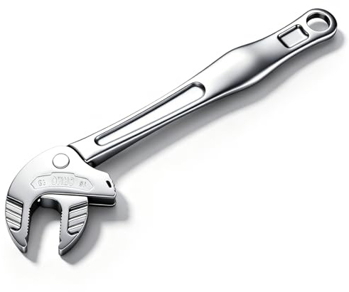 Self-Setting Spanner, Ratchet Adjustable Crab Claw Wrench, 7-32MM, Effortless Tightening 50% Faster Repairs(13-16mm), Wrenches Quick Release for Kitchen, Bathroom, Tight Spaces, gas engineers tools